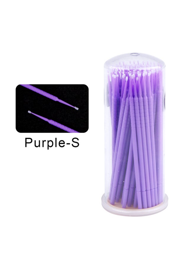 IOLITE Disposable Micro Brushes Applicators Cotton Swab For Eyelashes Extensions Grafting False Eyelashes Removing Cleaning Stick 100Pcs 15 Mm - Image 2