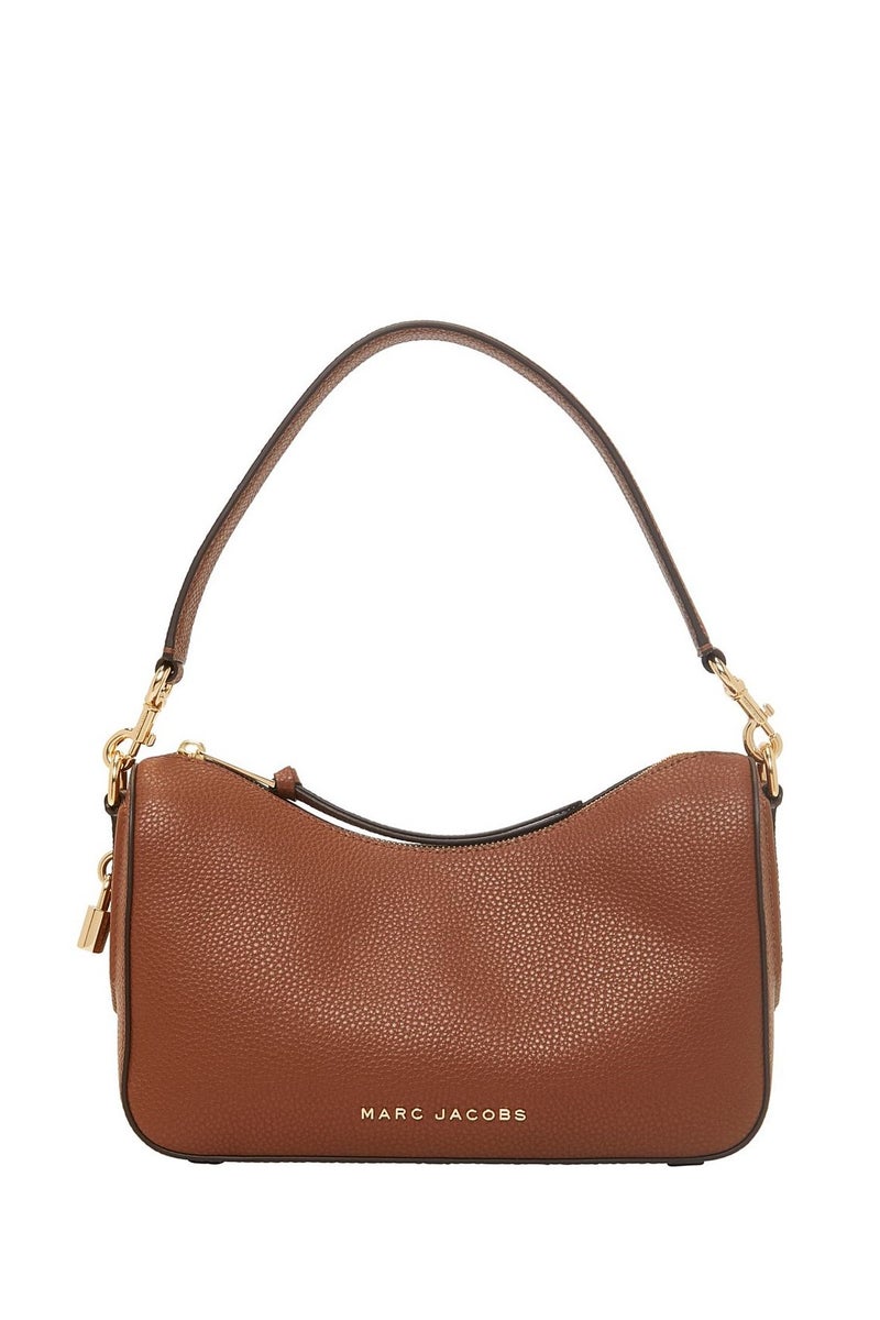 مارك جاكوبس بيوتي مارك جاكوبس حقيبة كتف صغيرة من مارك جاكوبس دريفتر بني - Image 1