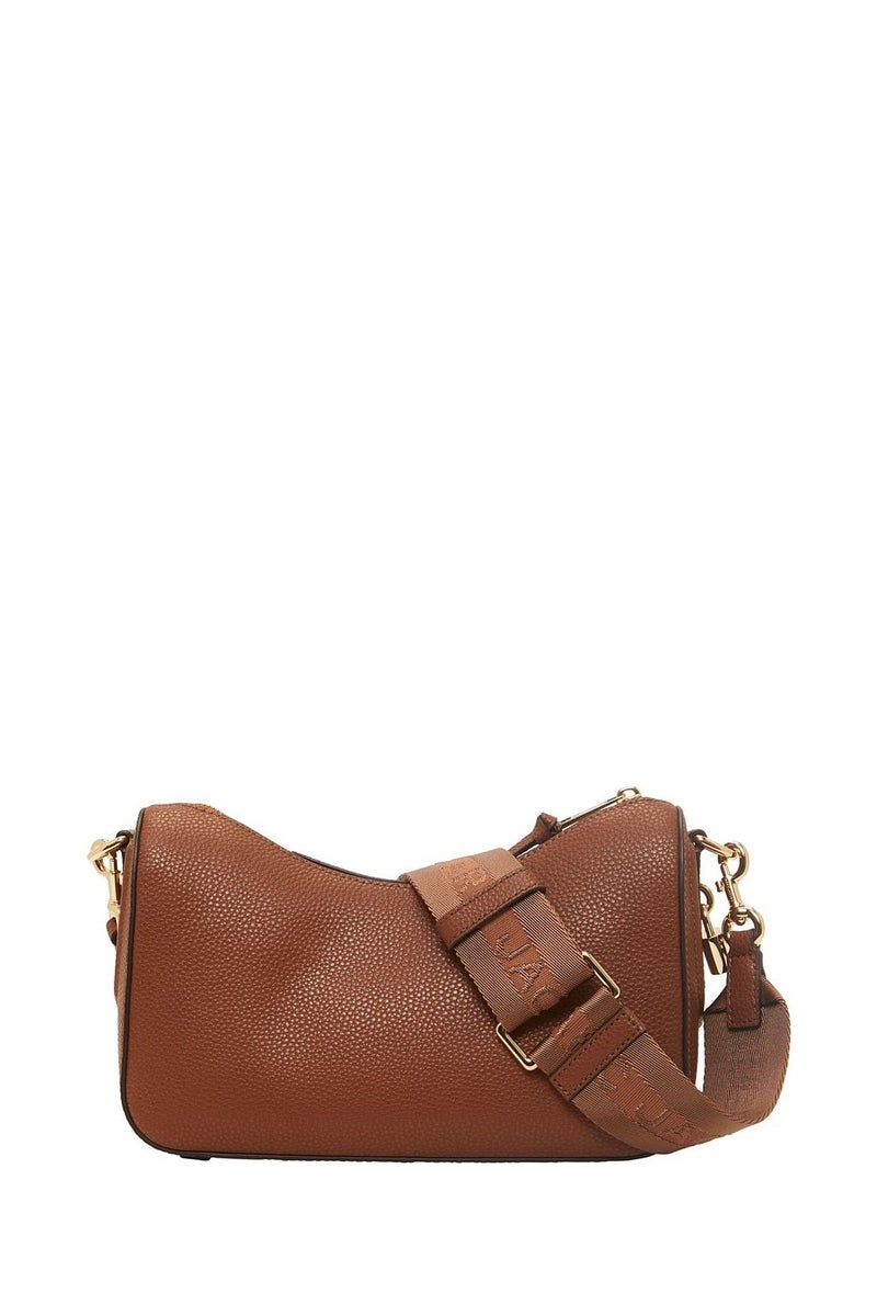 مارك جاكوبس بيوتي مارك جاكوبس حقيبة كتف صغيرة من مارك جاكوبس دريفتر بني - Image 3