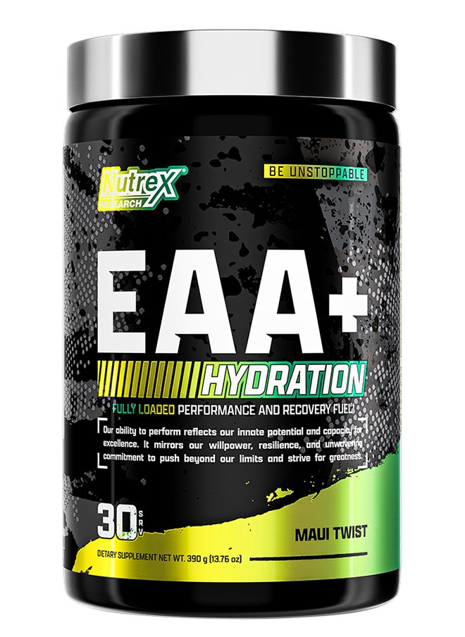 Nutrex Research EAA+ Hydration Refuel Build, Maui Twist, 30 