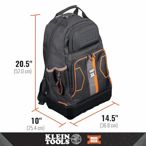 Klein Tools 62201MB MODbox Electricians Tool Backpack Customizable Mobile Workstation with 32 Pockets for Maximum Tool Storage - Image 3
