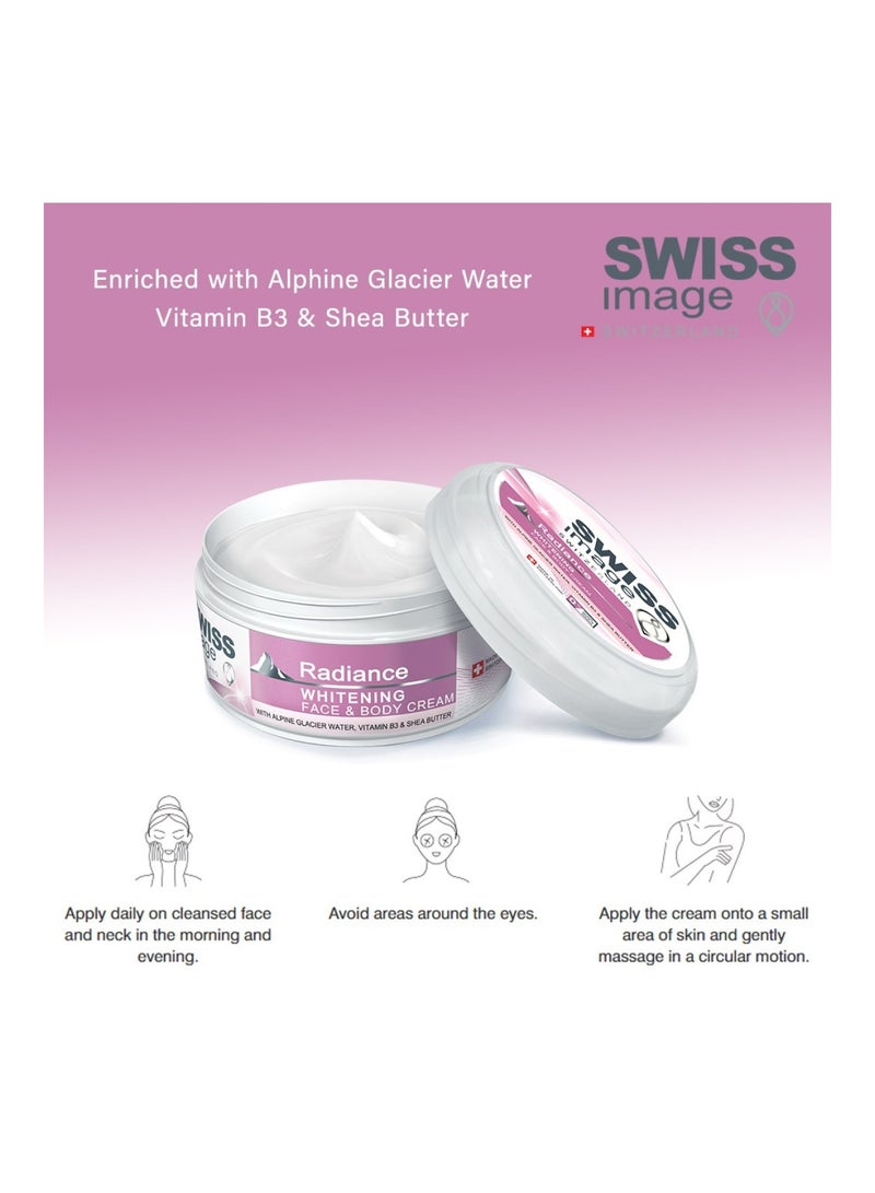 SWISS image كريم تبييض الوجه والجسم Image Radiance 200 مل - Image 4