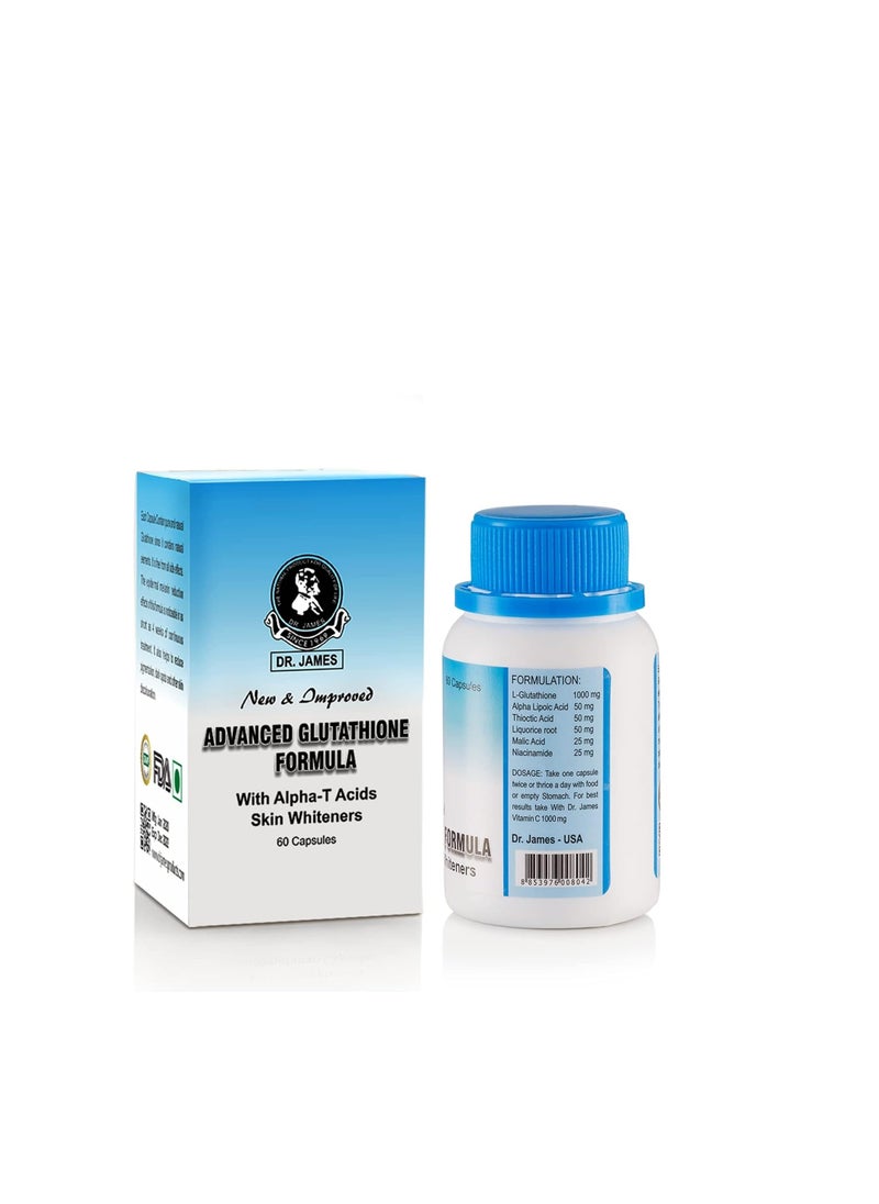 DR. JAMES Dr. James Advanced Glutathione – Best Skin Whitening Capsules with FDA Approval  - Image 3