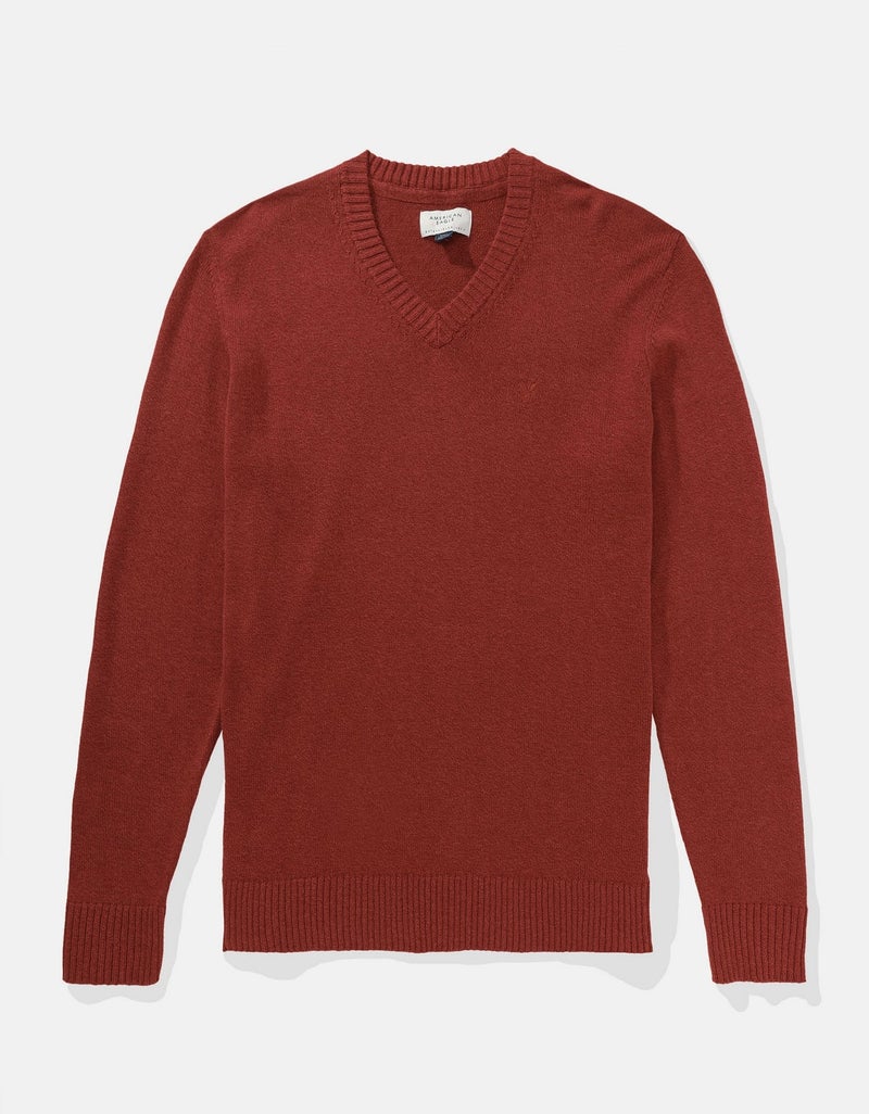 American Eagle Super Soft V-Neck Sweater - Image 3