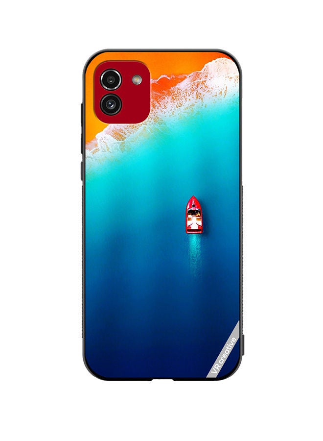 VR CREATIVE Protective Case Cover For Samsung Galaxy A03 Multicolur Design Multicolour - Image 1