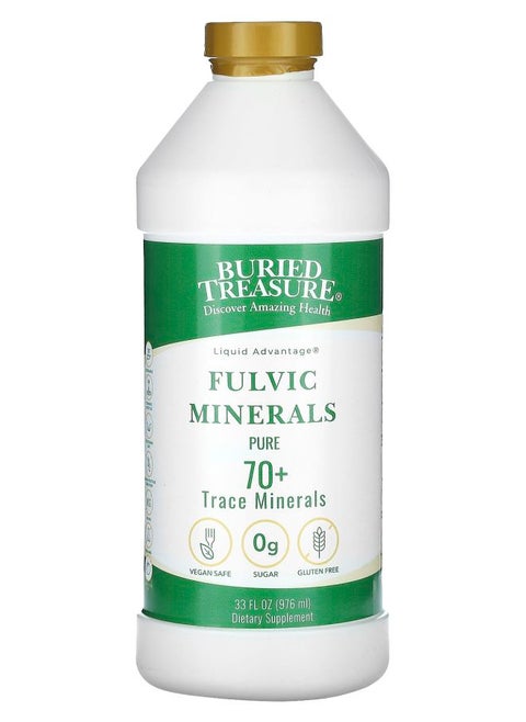 Liquid Advantage Fulvic Minerals 33 fl oz (976 ml)