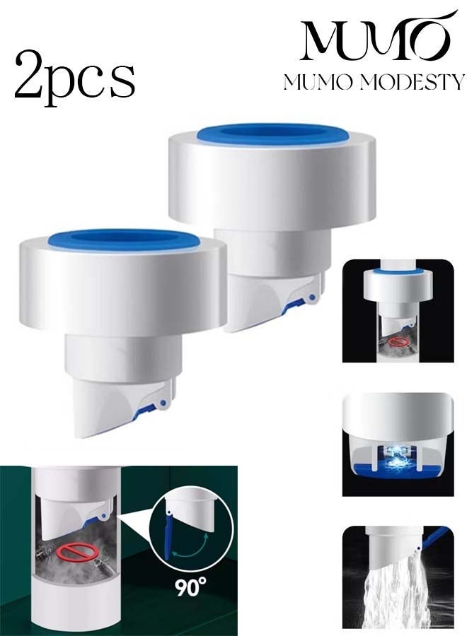 MUMO This 2-Pack of Drain Sealant and Deodorizing Plug Is Suitable for Sewer Pipes, As Well as Bathrooms, Kitchens, And Washing Machines. - Image 1