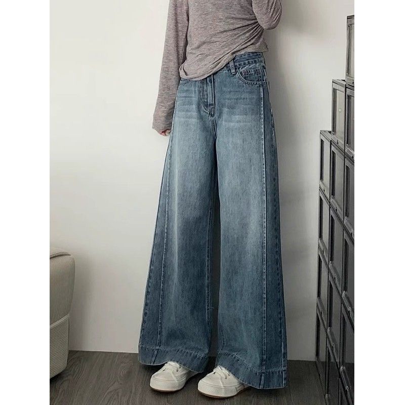 Vintage Classic European-American Design Daily Commute Jeans  Size_S - Image 4