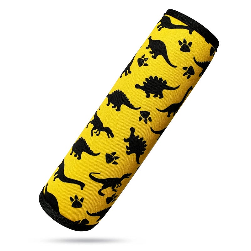 SLEILIN Seat Belt Cover for Kids, Seat Belt Pad for Boys Girls, Car Seat Straps Shoulder Pads for Kids, Kid's Seat Belt Cushion, Shoulder Strap Pad, 1 Piece ï¼ˆDinosaurï¼‰ - Image 1