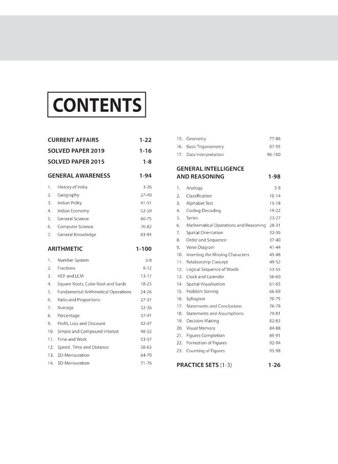 Arihant RPF & RPSF Constable Study Guide with 3 Practice Sets For 2024 Exam  - Image 3