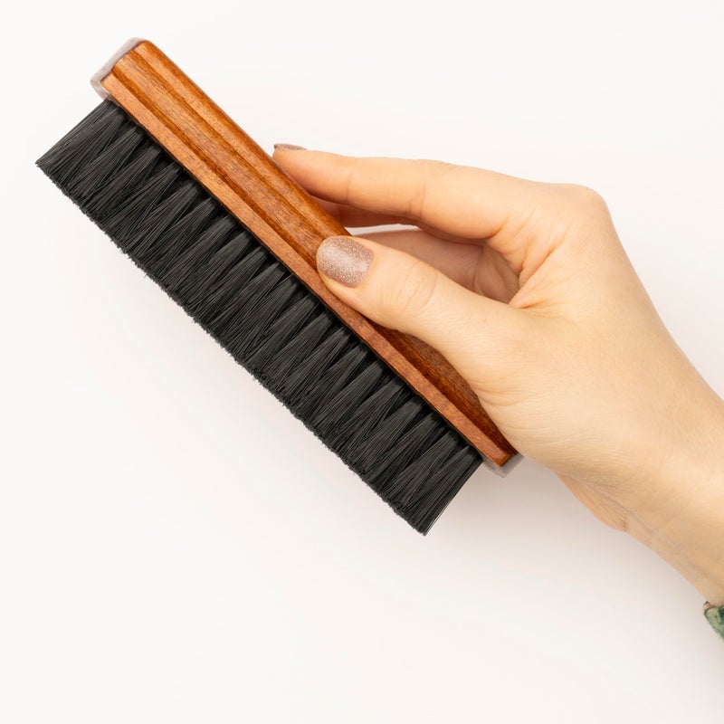 Konex European Quality Shoe Brush: Wooden Handcrafted, Shoe Cleaning Brush with Nylon Fiber Bristle and Molded Wood Handle, Imported Shoe Brushes for Cleaning - 7x1 3/4x1 3/4 Inches Size - Image 5