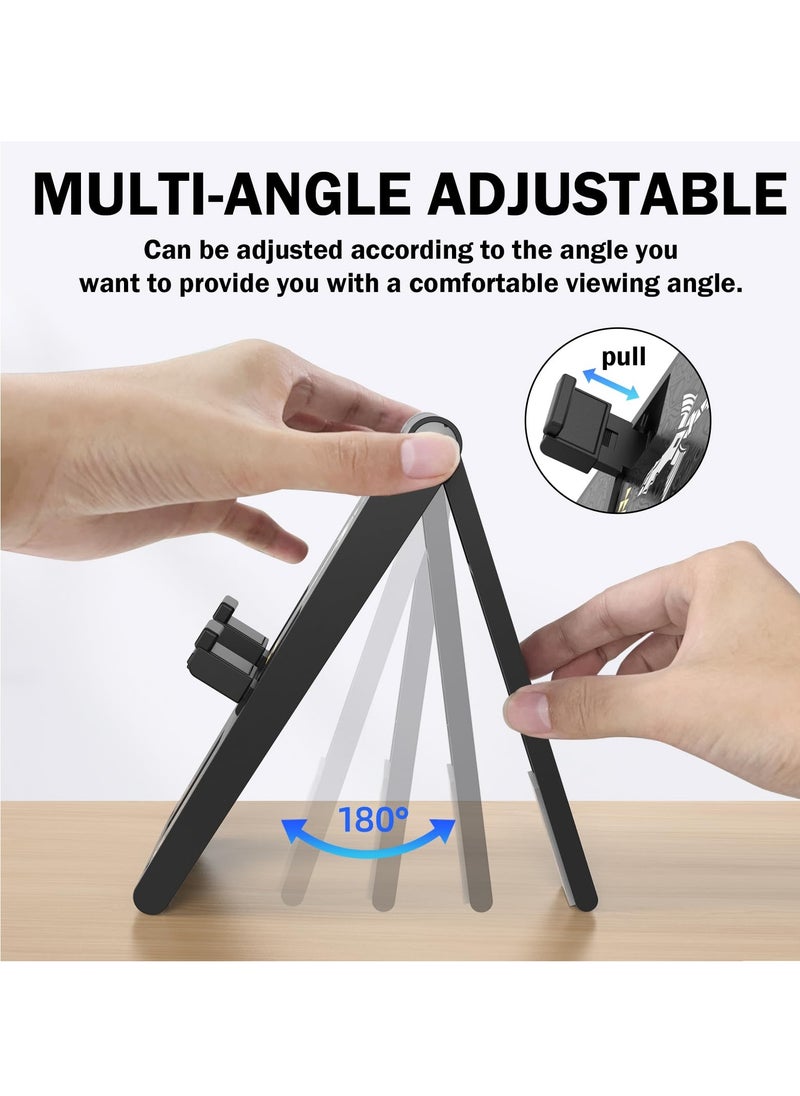 Excefore Switch Stand for Nintendo Switch, OLED, Lite, Steam Deck, Adjustable Playstand, Compact and Portable Foldable Holder, Cute Gaming Accessories for Travel and Home Use-Black  - Image 4