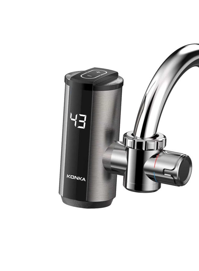 Konka Electric Instant Hot Water Faucet Frequency Conversion Constant Temperature Stainless Steel Quick Heating Water Heater Small Kitchen Treasure