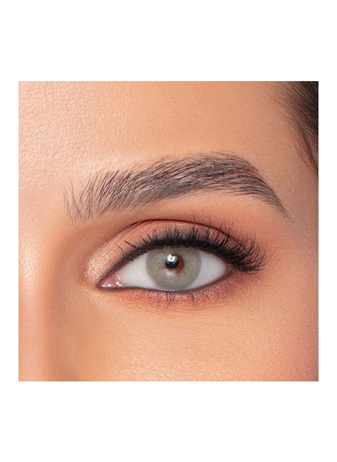 Naturel Natural Brand Contact Lenses - Monthly Lenses - Core Onyx Color - Pair in Box with Lens Case  - Image 1