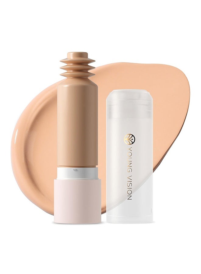 YOUNG VISION Longwear Liquid Foundation，Water-Based Liquid Foundation – Full Coverage, Lightweight Makeup for Oily and Combination Skin, Natural Matte Finish, Waterproof and Sweat-Resistant #03 - Image 1