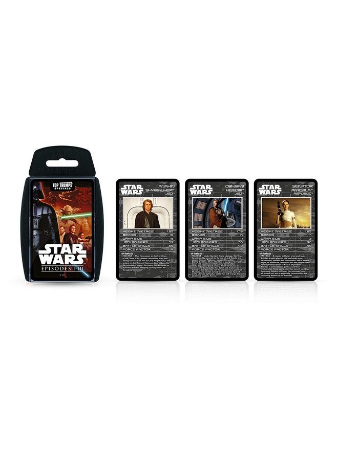 Top Trumps Top Trumps Star Wars Episodes 1-3 Specials Card Game - Image 5
