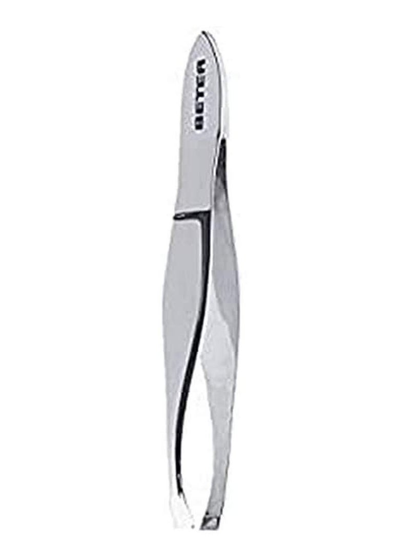 BT Beter Chromeplated Straight Point Tweezers - Image 2
