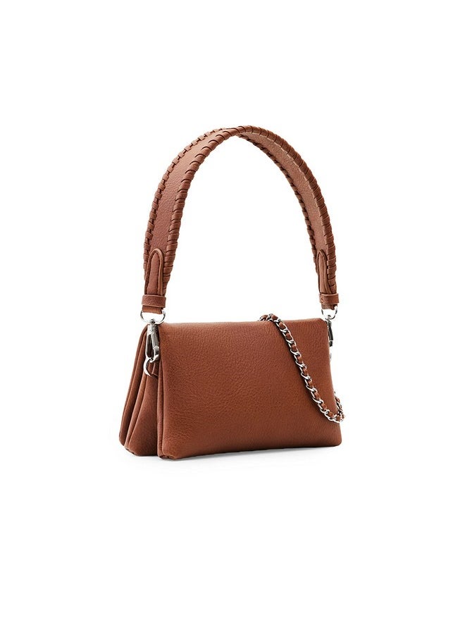 DESIGUAL - Accessories Pu Across Body Bag Brown - Image 1