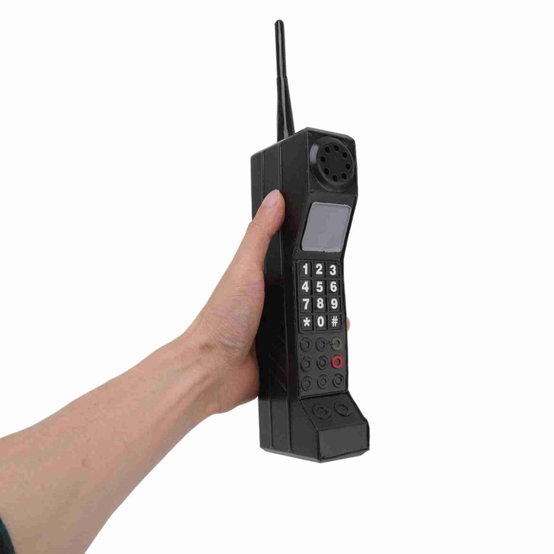 Vintage Retro Brick Cell Phone Prop For Photography Movie Scene Home Decoration Black - Image 4