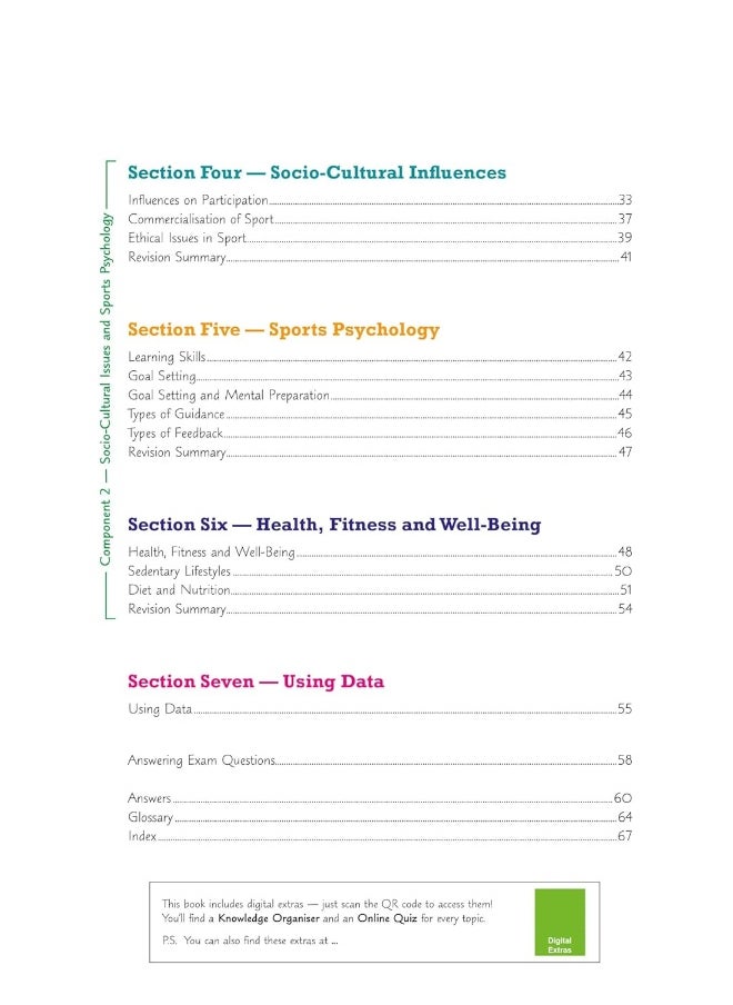 null - Coordination Group Publications Ltd (CGP) GCSE Physical Education OCR Revision Guide - for the Grade 9-1 Course - Image 1