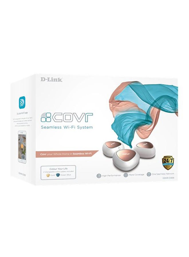 دي لينك نظام شبكة واي فاي سلس AC1200 طراز COVR-C1203 بمعدل نقل بيانات 1200 ميجابت في الثانية - Image 4
