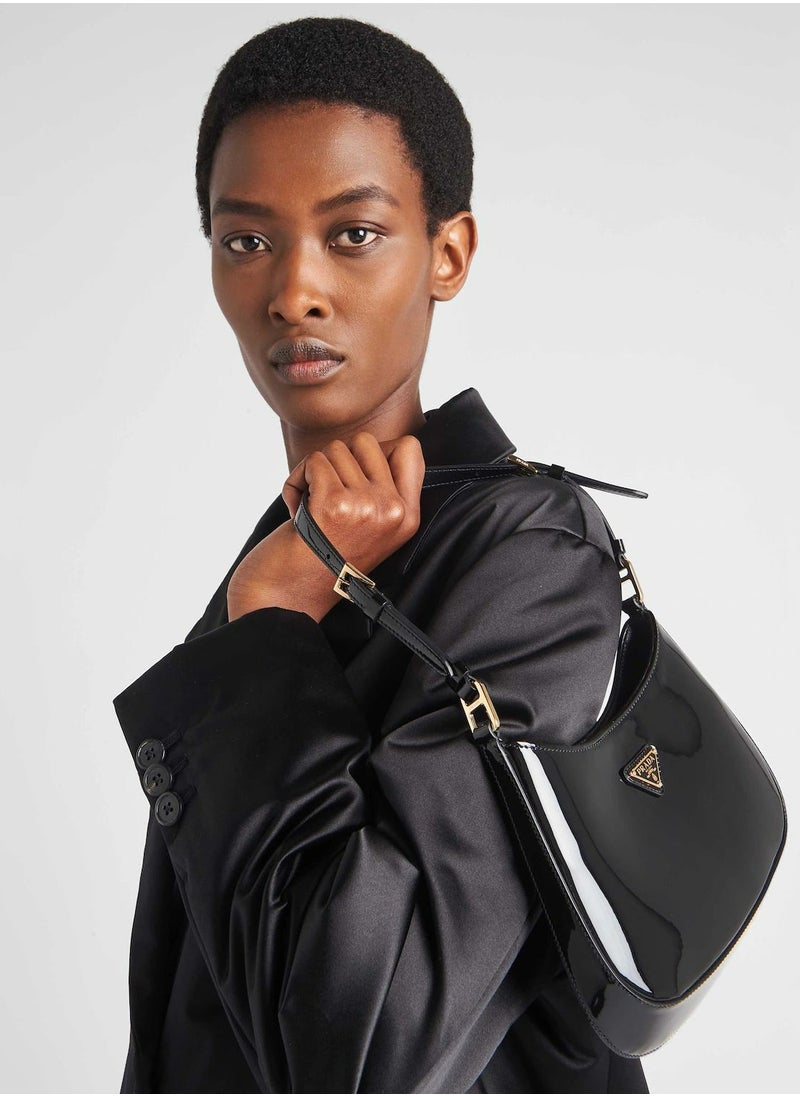 PRADA - Cleo patent leather handbag - Image 1