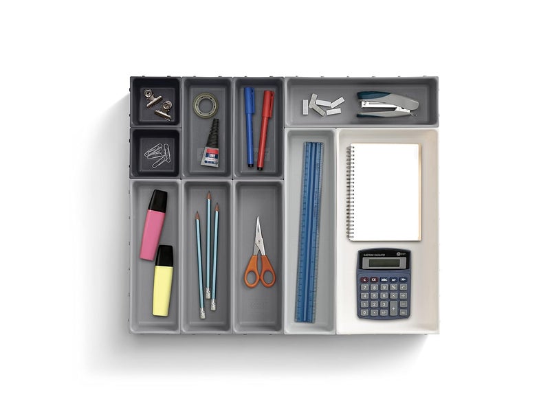 Joseph Joseph Joseph Joseph Plastic Blox Utensil Drawer Organizer10 PieceGrey  - Image 3