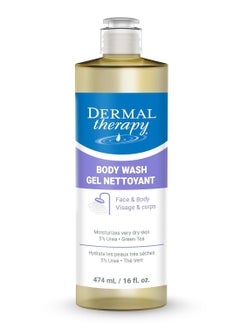 Dermal Therapy 2-in-1 Body Wash Moisturizing Cleanser - 5% Urea & AHA, Sulfate-Free - 16 Fl Oz / 474 ml - pzsku/Z1C44EAC7AD8776F031DDZ/45/_/1740493044/998c1766-a93e-4477-9727-8d71df262235