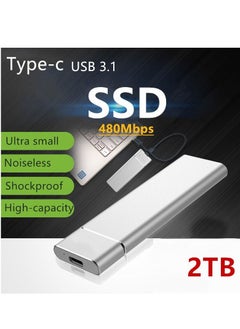 Generic External Expansion Solid-State Mobile Hard Disk SSD  1TB  Metal M2  - Image 3