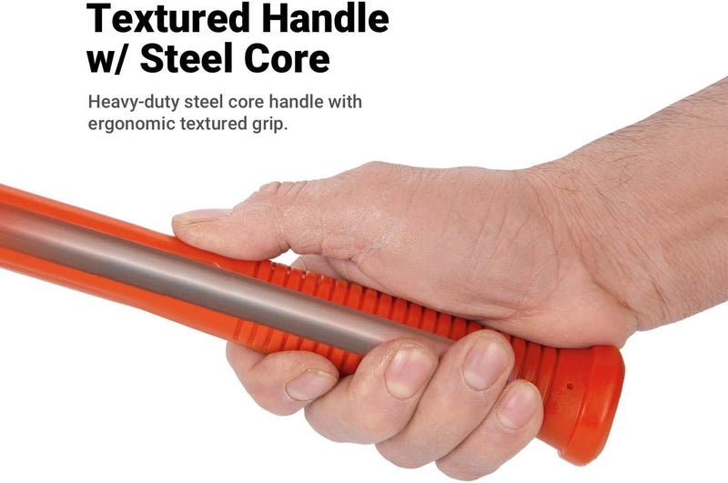 Capri Tools مطرقة ديدبلاو برتقالية PU، 4 رطل، رقم 10099 C099 - Image 5