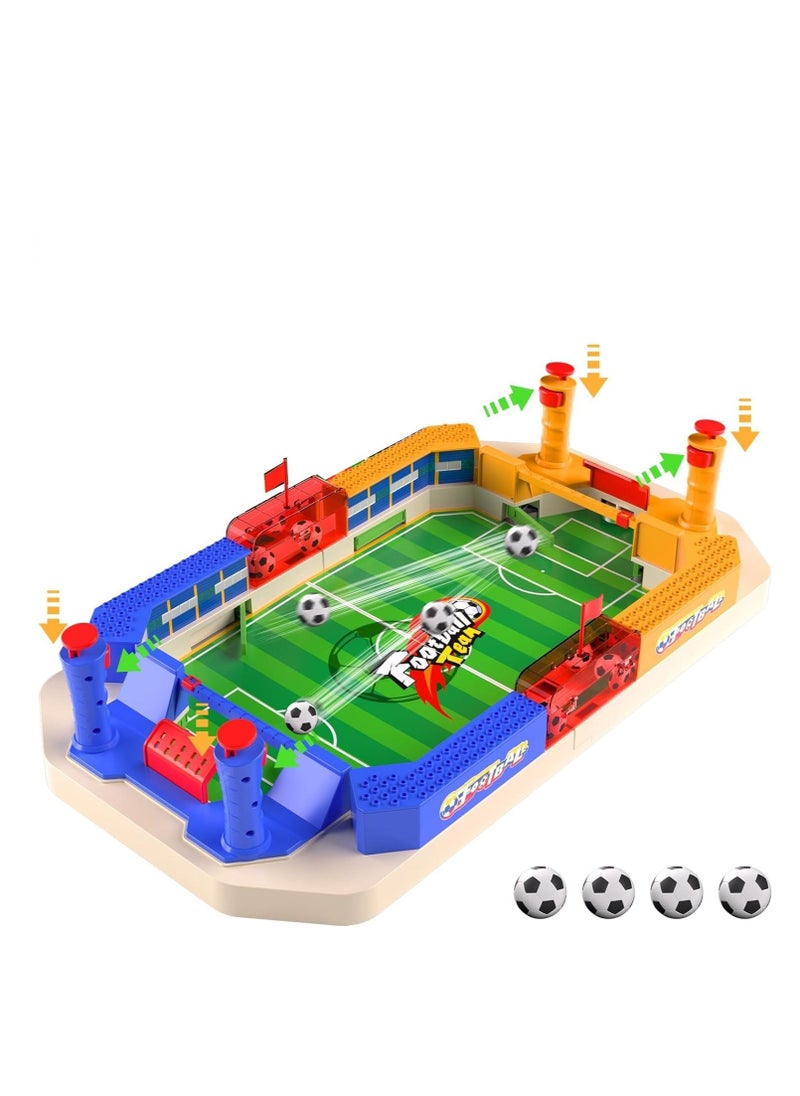 Generic Mini Foosball Games, Football Table Game, Tabletop Soccer Pinball for Indoor Game Room, Portable Table Top Foosball Desktop Sport Board Game for Adults Kids, Football Gifts for Boys - Image 1