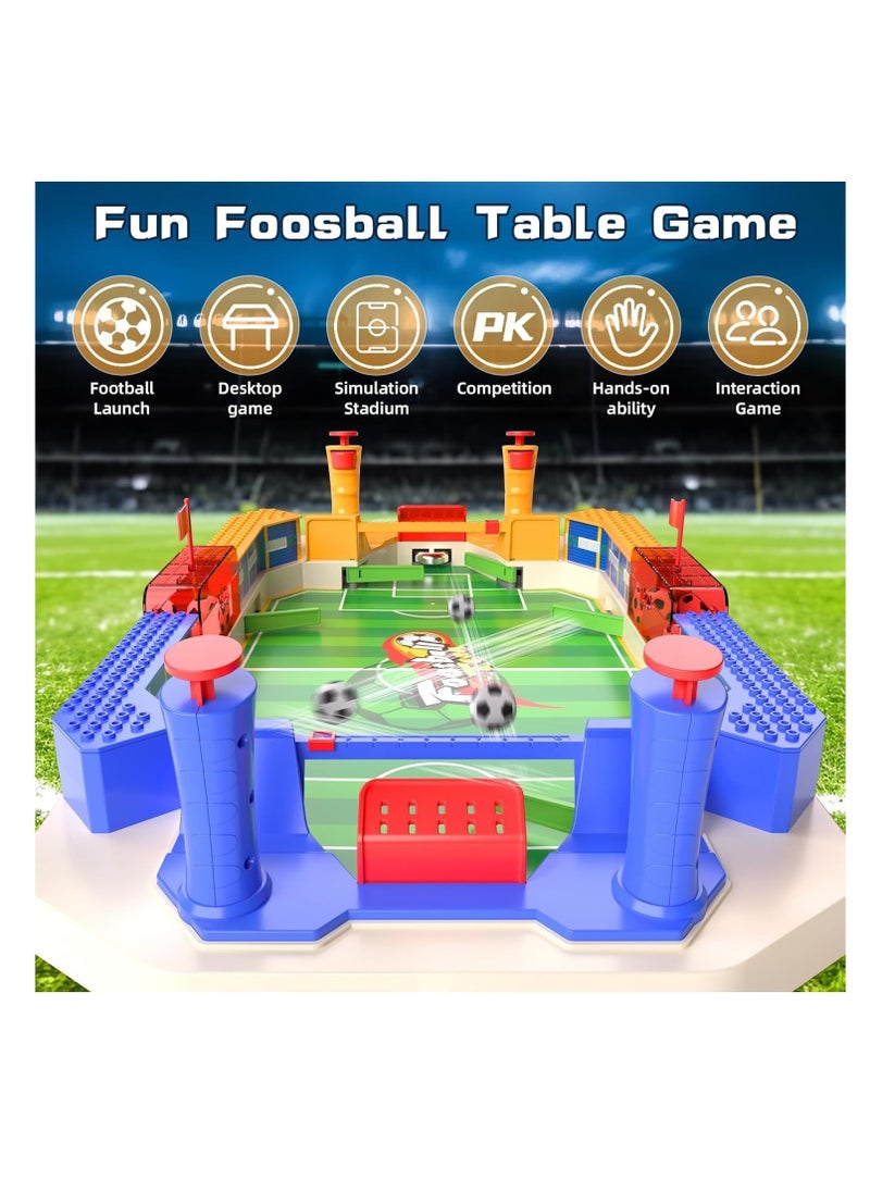 Generic Mini Foosball Games, Football Table Game, Tabletop Soccer Pinball for Indoor Game Room, Portable Table Top Foosball Desktop Sport Board Game for Adults Kids, Football Gifts for Boys - Image 2