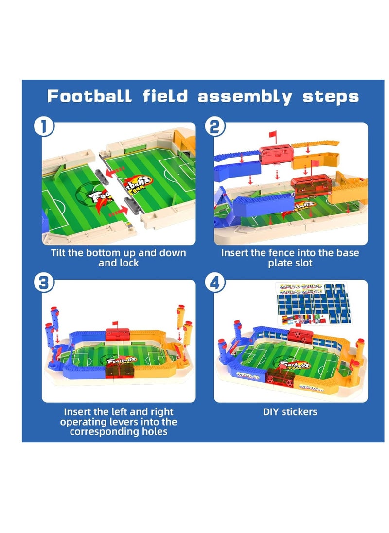 Generic Mini Foosball Games, Football Table Game, Tabletop Soccer Pinball for Indoor Game Room, Portable Table Top Foosball Desktop Sport Board Game for Adults Kids, Football Gifts for Boys - Image 4