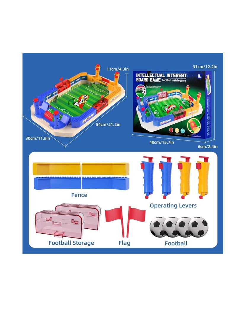 Generic Mini Foosball Games, Football Table Game, Tabletop Soccer Pinball for Indoor Game Room, Portable Table Top Foosball Desktop Sport Board Game for Adults Kids, Football Gifts for Boys - Image 5