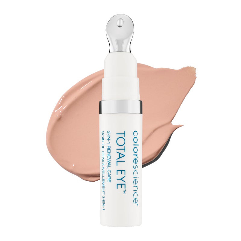 Colorescience Total Eye 3in1 AntiAging Renewal Therapy for Wrinkles  Dark Circles SPF 35 Fair