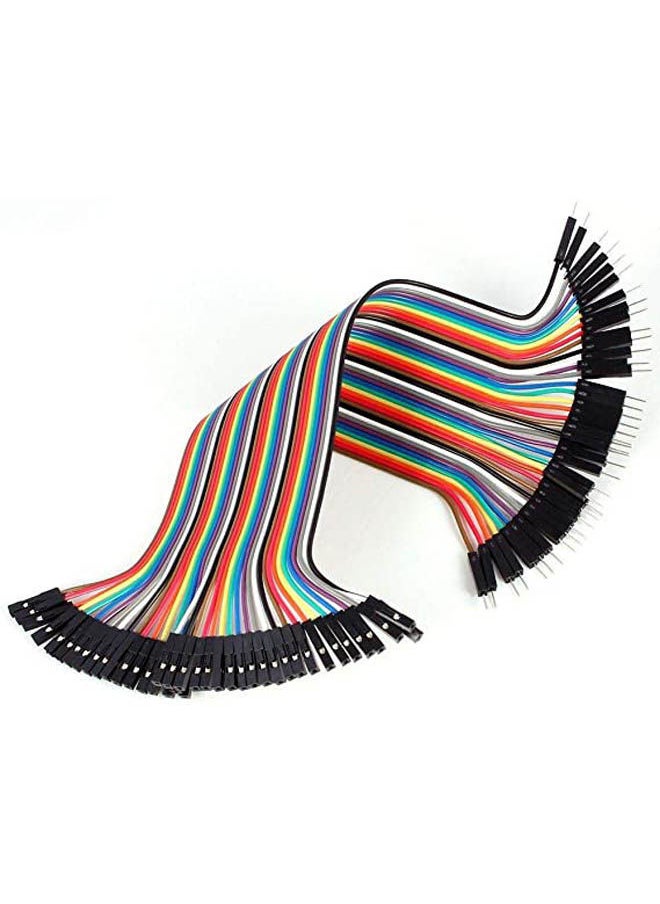 LITTCO 40-Pin Dupont Cord Protable Male-Female Jumper Wire Cable For Electronic Diy  - Image 1