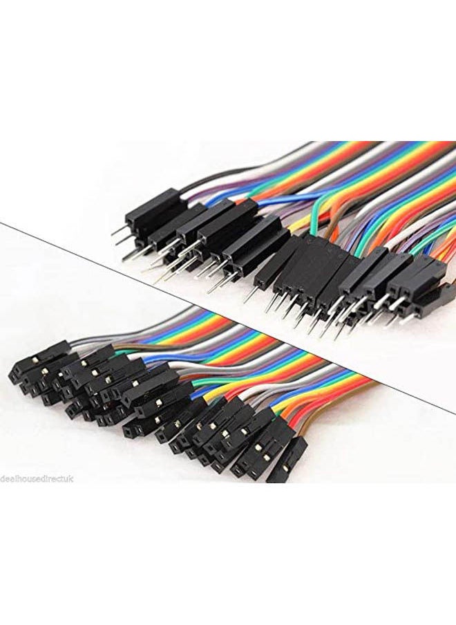 LITTCO 40-Pin Dupont Cord Protable Male-Female Jumper Wire Cable For Electronic Diy  - Image 2