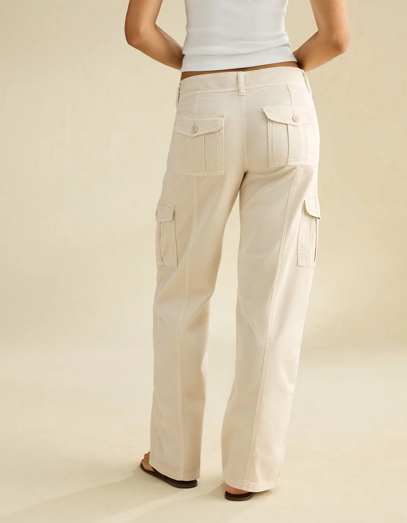 American Eagle  AE Low-Rise Cargo Stovepipe Pant for Women | Best Price UAE
