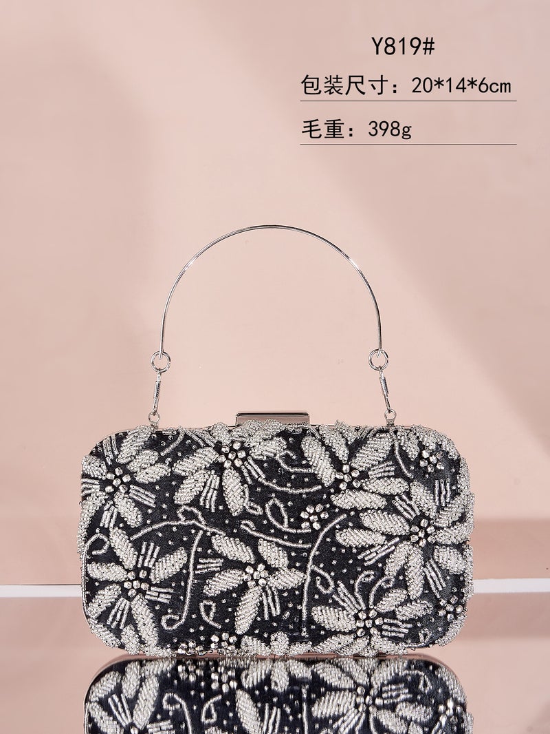 Special For New Evening Bag Women Embroidered Handbag Banquet Clutch Dress Matching Evening - Image 2