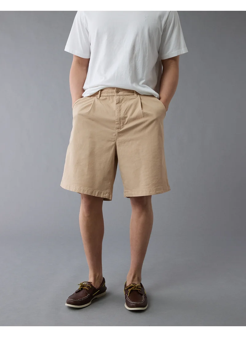 American Eagle AE Flex Loose Pleated Pull-On Short