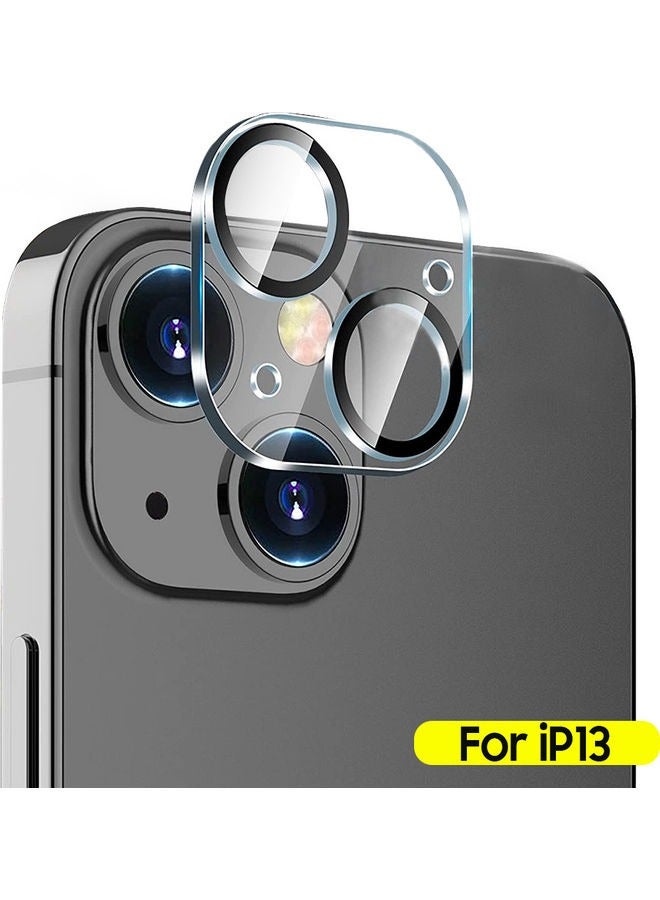 3D Curved Tempered Glass Camera Lens Protector Compatible With IPhone 13 Clear , Camera Lens Protector Glass for iPhone 13 clear  - Image 1