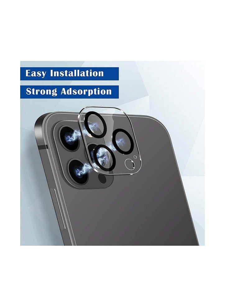 3D Curved Tempered Glass Camera Lens Protector Compatible With IPhone 13 Clear , Camera Lens Protector Glass for iPhone 13 clear  - Image 3