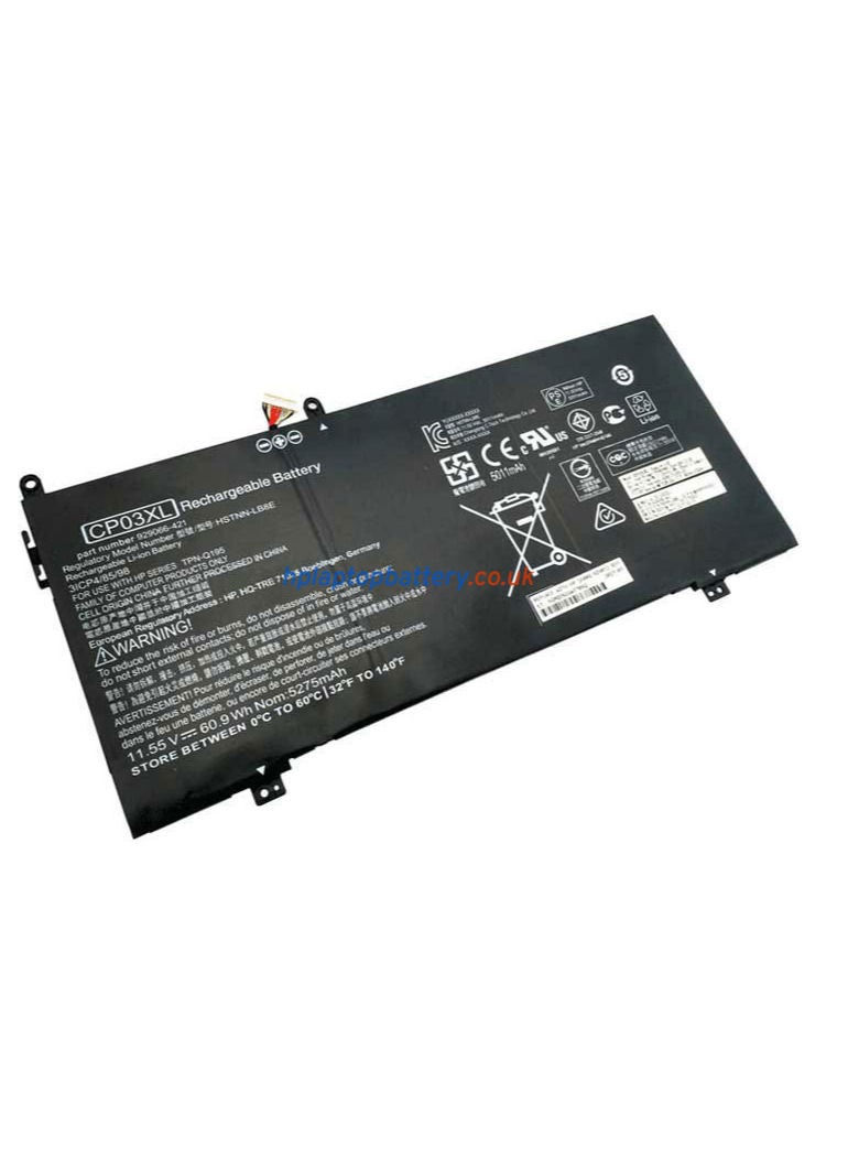 for HP CP03XL HSTNN-LB8E Replacement Laptop Battery for HP Spectre X360 - Image 3