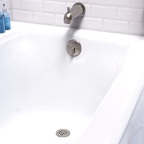 Keeney K5064DSBN Tarnish Free Bath Drain Strainer Dome Cover, Brushed Nickel - Image 3