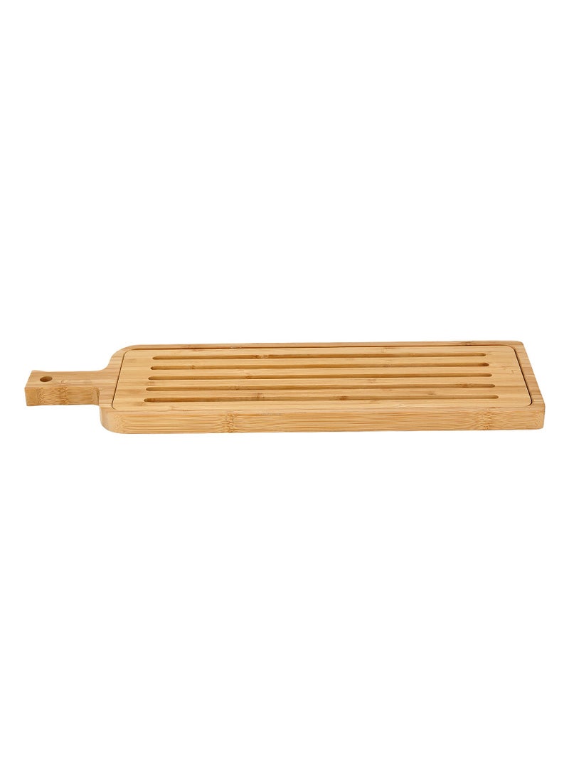 ALBERTO BAMBOO RECTANGULAR CUTTING BOARD FOR BREAD - Image 3