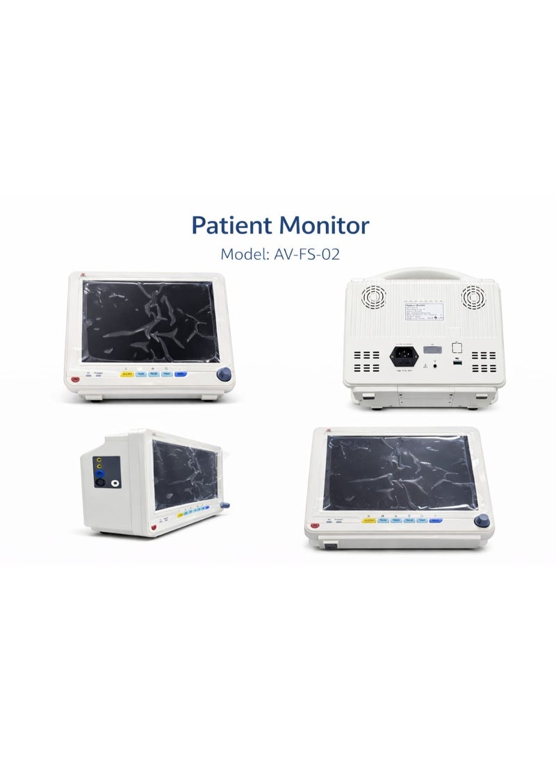 Altivox Multiparameter (6 Parameter) Patient Monitor(With Built in Printer) - Image 4