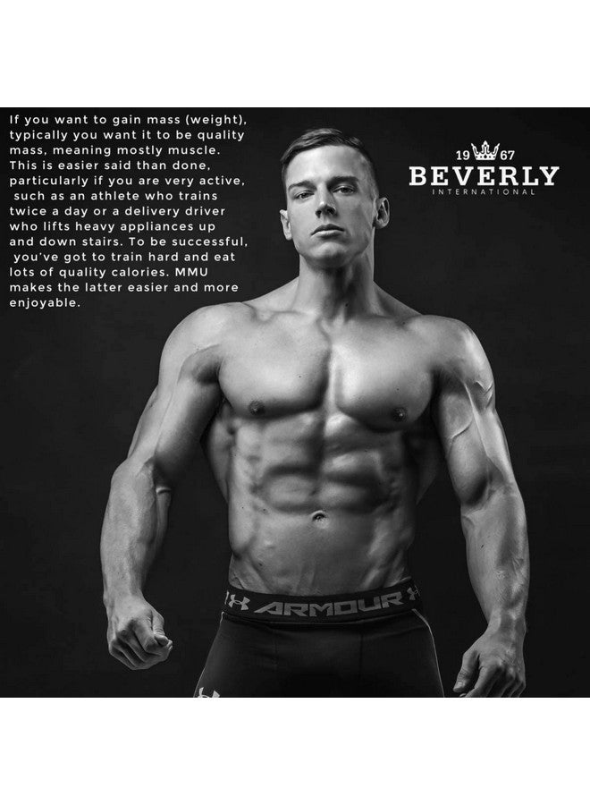 Beverly International Mass Maker Ultra Vanilla, 14 Servings, 3lb. Build Lean Mass Like a Pro. Milk Protein Isolate, Whey Protein Isolate + Egg. MCT Oil. Clean Carbs, Great Taste - Image 3