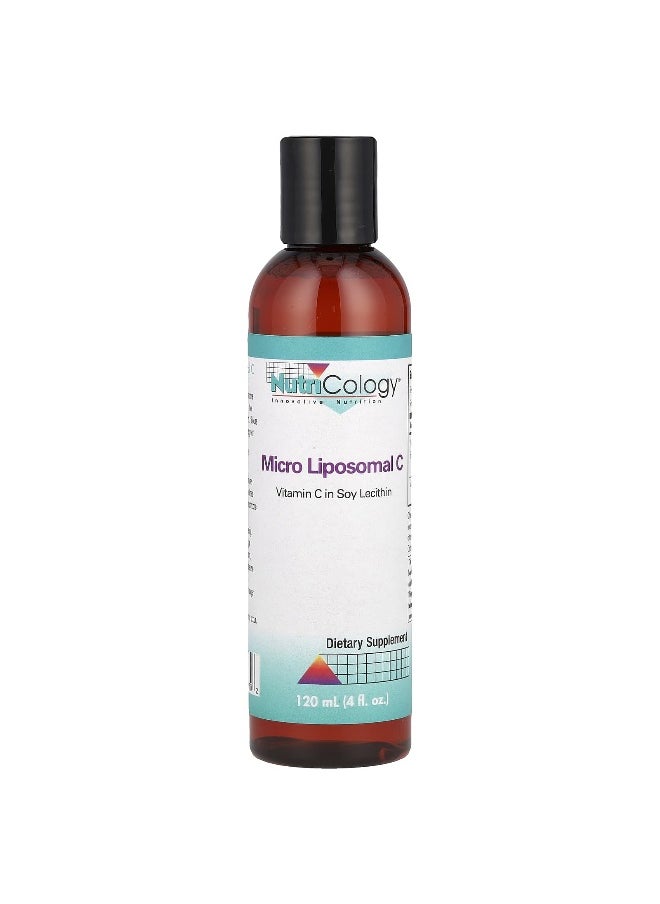 Nutricology Nutricology, Micro Liposomal C, 4 fl oz (120 ml)  - Image 1