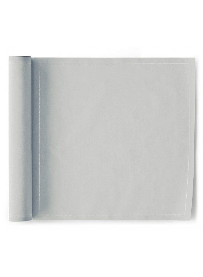 MY DRAP Cotton Dinner Napkin - 12.6 x 12.6 in - 12 units per roll - Pearl Grey - Image 1