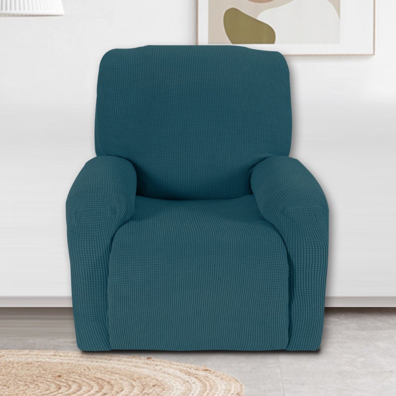 Recliner Chair Cover: 4 Separate Piece Stretch, Soft Skin-Friendly Stain & Tear Resistant, Easy Install & Machine Washable for Home Bedroom Living Room - Image 2
